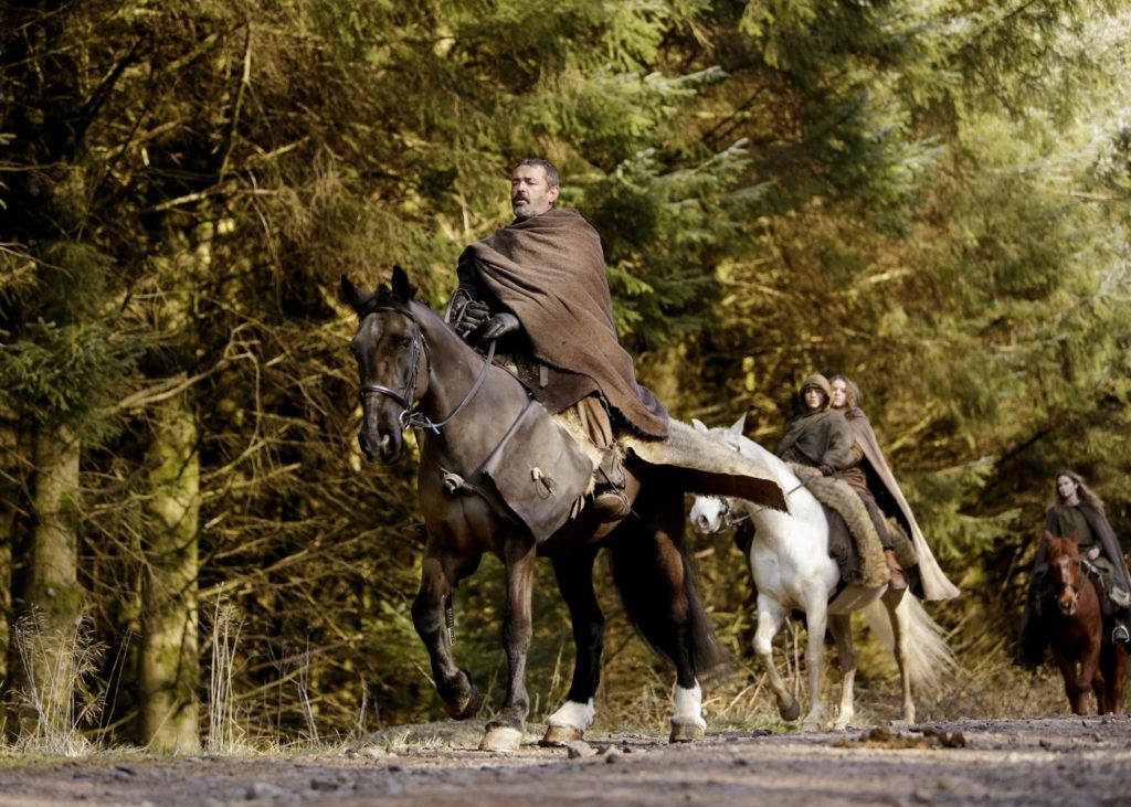 Robert the Bruce. On location in Scotland. Photo by David Ho.
